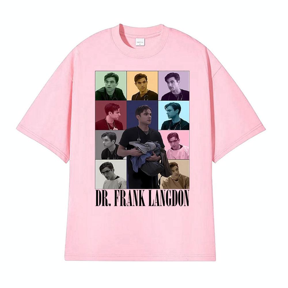 Dr Frank Langdon The Eras Tour T-Shirt Herren Damen Kleidung Heißer Verkauf Mode Übergroß Hohe Qualität T-Shirts Kurzarm T-Shirt