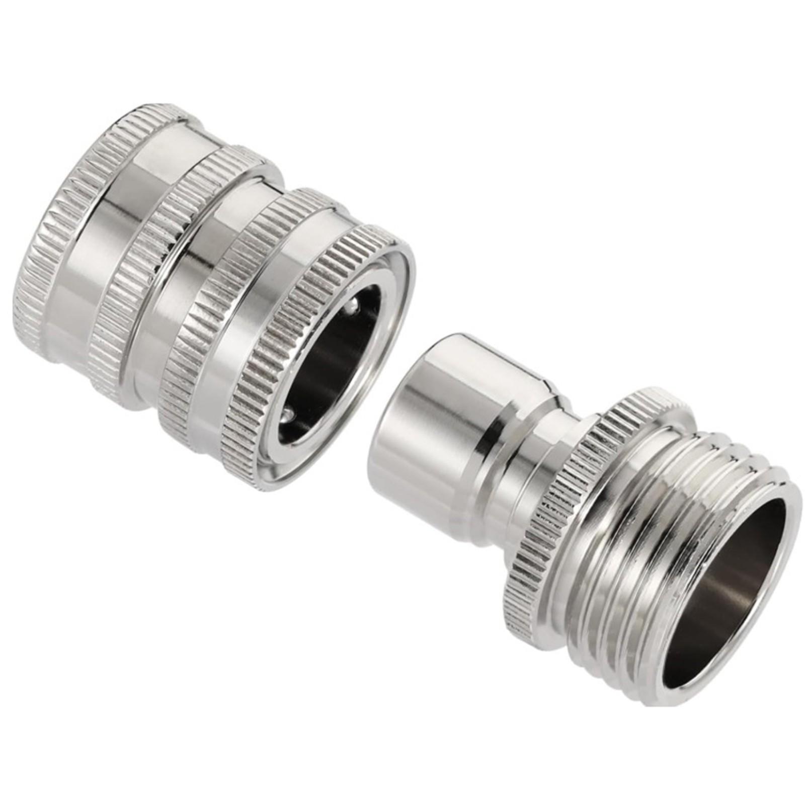 

Stainless Steel 360 Degree Rotating Water Pipe Joint One Size білий