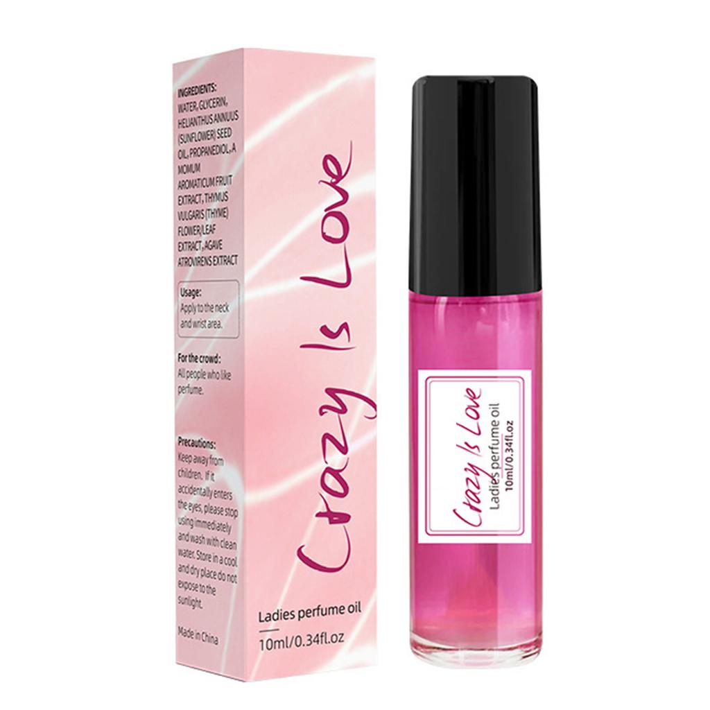 10ml/30ml Natural Alcohol Free Fruity Fragrance Roll On Perfume Long Lasting for Women and Men Perfect for Dating Work Party Holiday Vacation Gift