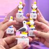 Mijn Vogel Stem Sleutels Lichtgevend Elektronisch Hanger Toetsenbord Decompressie Geluid Kleine Meeuw Creatieve Sleutelhanger Model Stress Verlicht