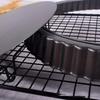 Carbon Steel Baking Mold Removable Bottom French Pastry Baking Mold Pudding Mould  Quiche Making
