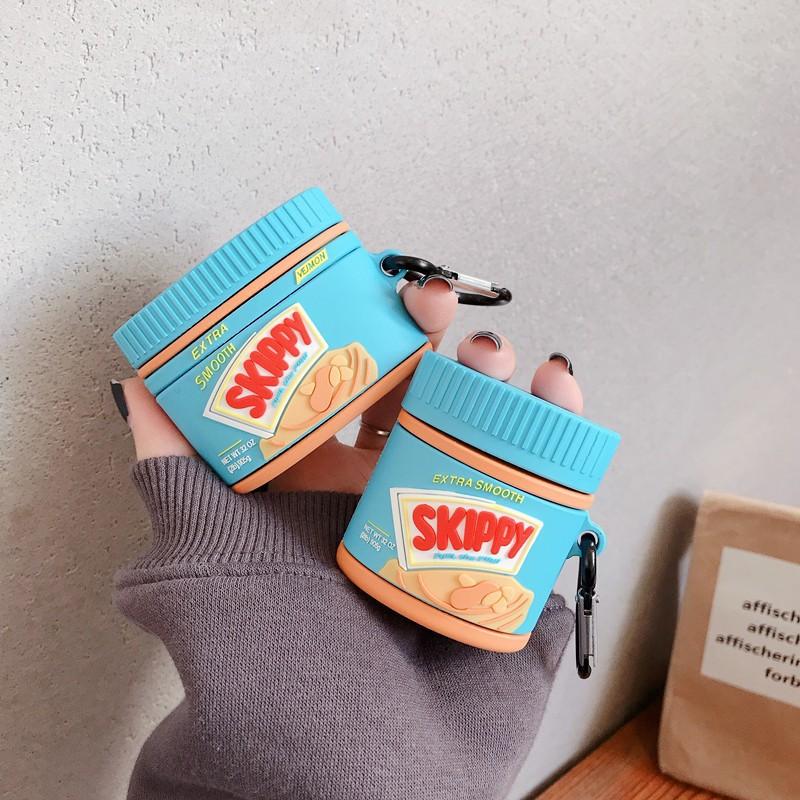 Die kreative Snack- und Getränke-AirPods Pro-Kopfhörerhülle ist kompatibel mit den kabellosen Bluetooth-Silikon-Schutzhüllen der Apple 2. und 3. Generation