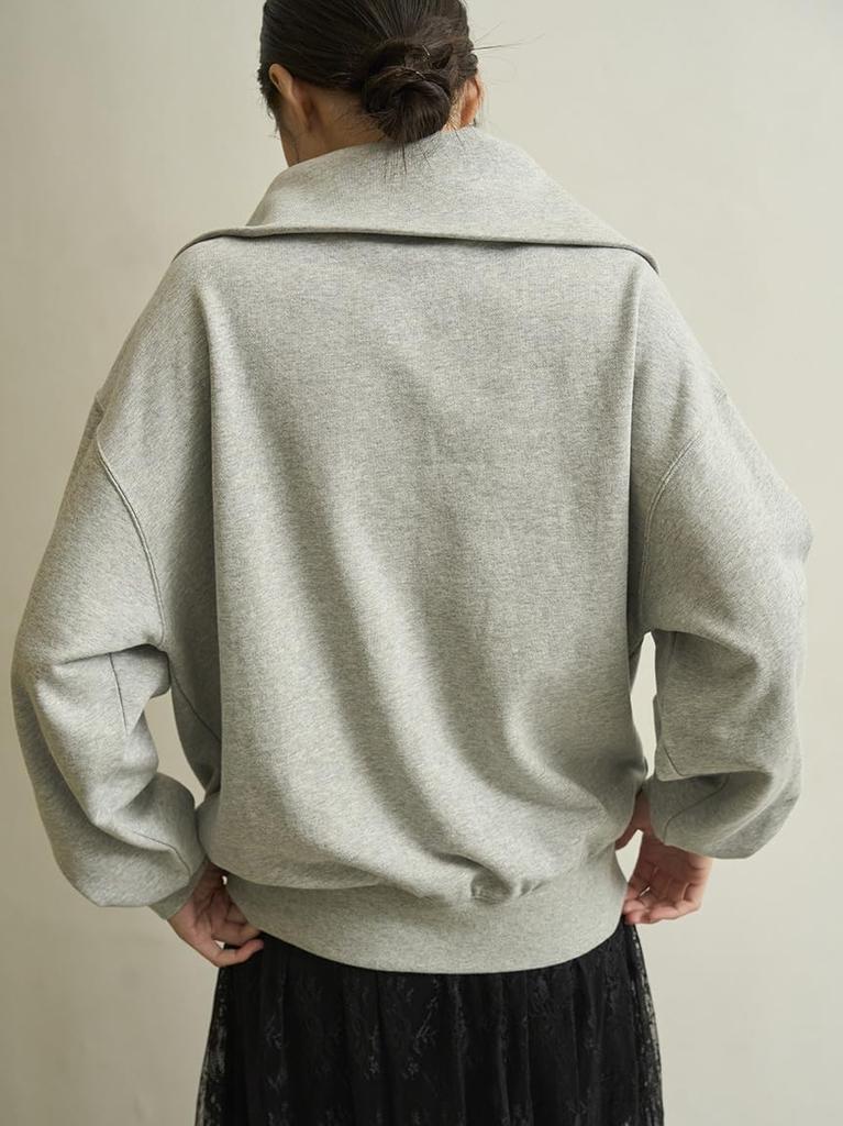 Snidel Skipper Logo Sweatshirt SWCT251153 Women's GRY