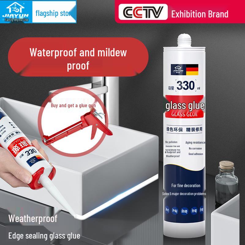 

Waterproof Anti-Mildew Silicone Caulk for Kitchen & Bathroom
