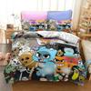 Exquisite The Amazing World of Gumball Print Bedding Set Duvet Cover Comforter Bed Adult Youth Kids Girls Boys Birthday Gift