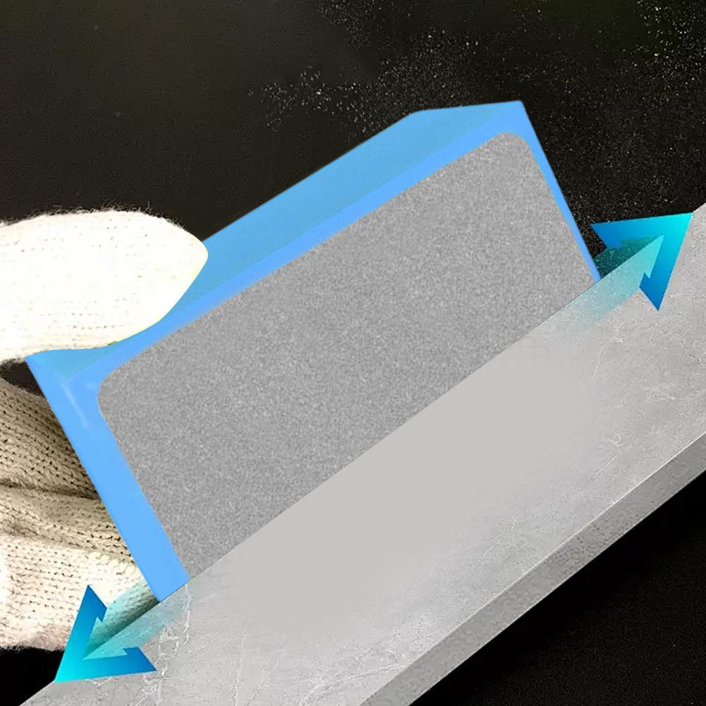 4Pcs Tile Glass Grinding Block Pad Stone Marble Polisher Tools Ceramic Polish Tool for Glass Burr Removal Metal Polishing