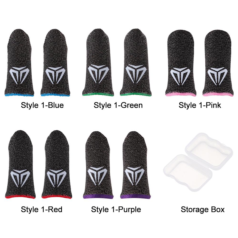 

1 пара Подарок мальчику для геймера Защита от пота Чехол Противоскользящая игра Перчатки для пальцев Детские кроватки Сенсорный экран