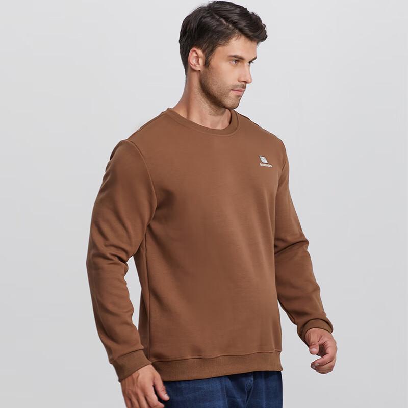 Herren Übergröße Locker Langarm T-Shirt