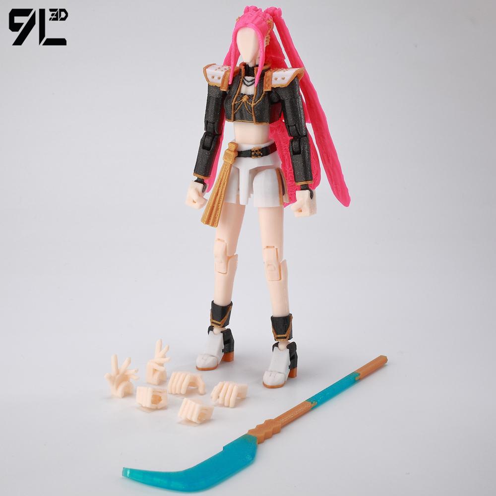 9L3D Dummy13 Horror Game Figure Realistic Anime Model Toys Articulated Joints Classic Collectible Desktop Ornament Surprise Gift