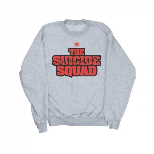 DC Comics Womens/Ladies The Suicide Squad Movie Logo Sweatshirt
