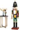Nussknacker Weihnachtsdekorationen Nussknacker Soldat Puppe Figur Weihnachten Festliche Marionette Heimdekoration Partyzubehör Für Regal
