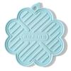 1pc Heat-Resistant Pads Color-Changing When Heated Soft Rubber Pot Holders Burn-Proof Kitchen Household High-Temperature Pads