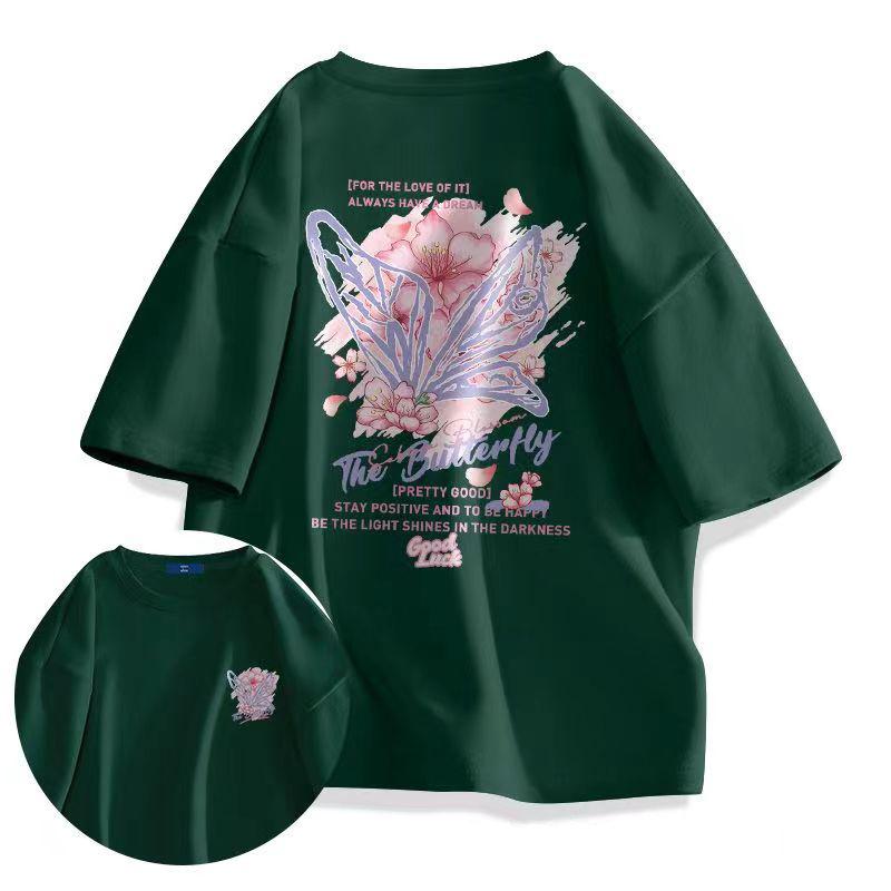 

Летняя женская футболка с 3D цветочным принтом, большая повседневная женская одежда, свободный топ с круглым вырезом и короткими рукавами 6XL