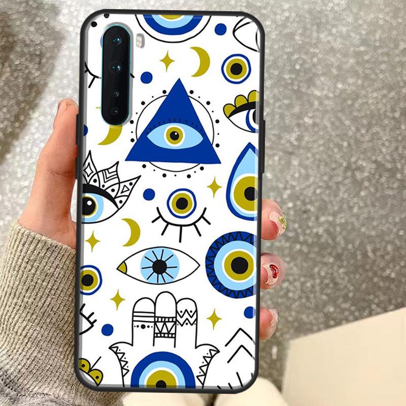 Eye Illustration Case For OnePlus 15R 13R 13T 12R 10T 15 13 12 11 10 9 Pro Nord 5 CE 4 3 2 Lite N20 N30 Coque