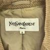 Yves Saint Laurent 90s Corduroy Tailored Jacket S Beige Old Women Used