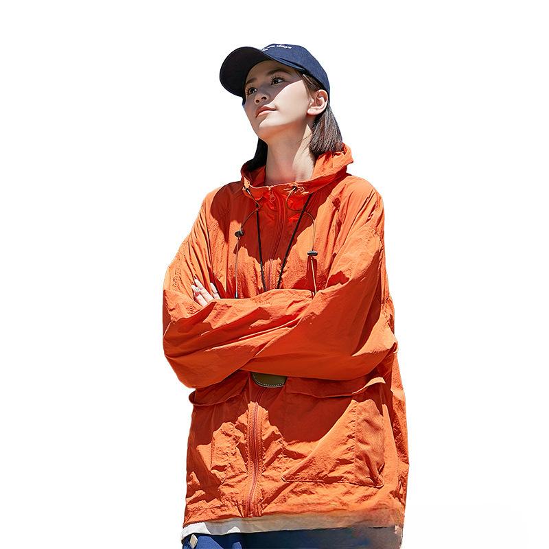 UPF50 + Outdoor Sunscreen Clothing for Men and Women, Light and Breathable Hooded Jacket, Quick-drying, Mori Skin Clothing