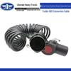 Five-Core Spiral ABS Connection Cable for Jie Fang, Ouman, Dongfeng, and Shaanxi Heavy-Duty Trucks