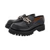 Loafer 'Interlocking G - Black' 752093 DS800 1000