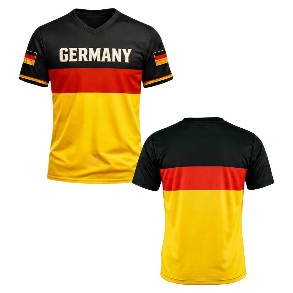Men V Neck Short Sleeve Football Print Shirt Casual Loose Fit Summer Top with Graphic Pattern for Everyday Wear