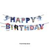 Happy Birthday Banner für die erste Party eines Babys Dekoration
