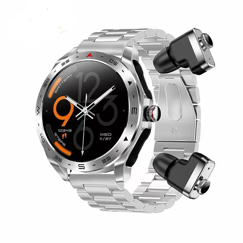 2025 New Smart Watch TWS 2-in-1 Bluetooth Earphones HIFI 9D Sound Quality Bluetooth Call For Men and Women Sports Smartwatches