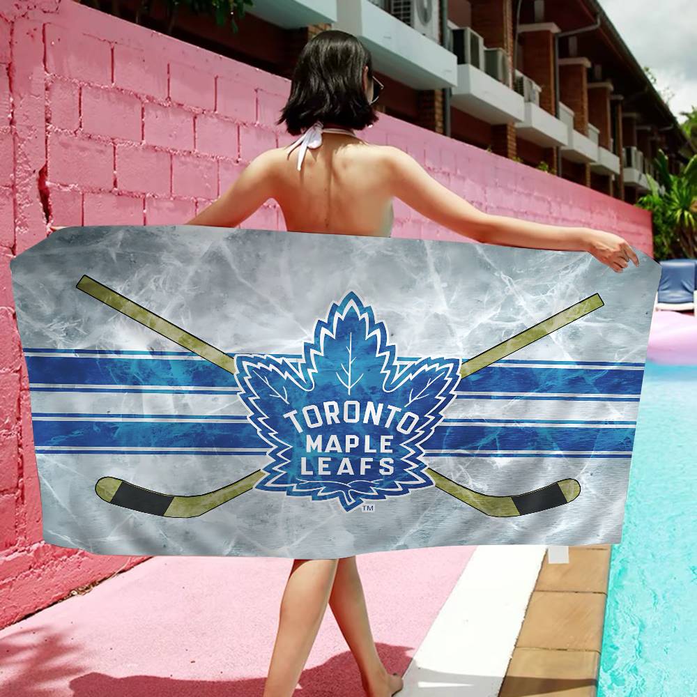 T-Torontos Maple Leafs Beach Towel Colorful Bath Towels For Girl Microfiber Quick Dry Sand Free Beach Yoga Spa Gym Pool