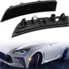 NJSBYL Amber LED GR86 Side Marker Lights Assembly for 2022 2023 Toyota GR86 Subaru BRZ Left Driver Right Passenger Side Bumper Marker Light Turn
