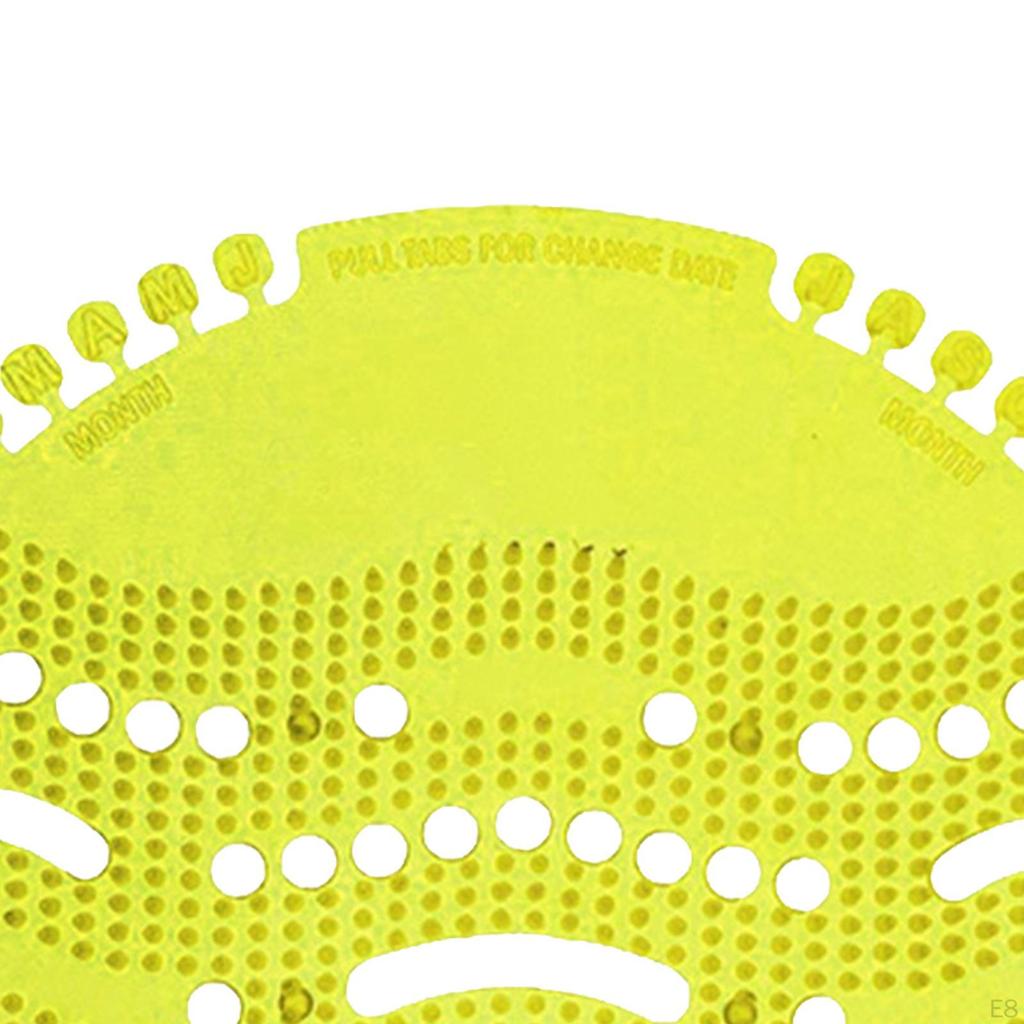 Écran Désodorisant pour Urinoir Tapis Anti-éclaboussures Désodorisant Parfumé pour Bureau Restaurant Cafés