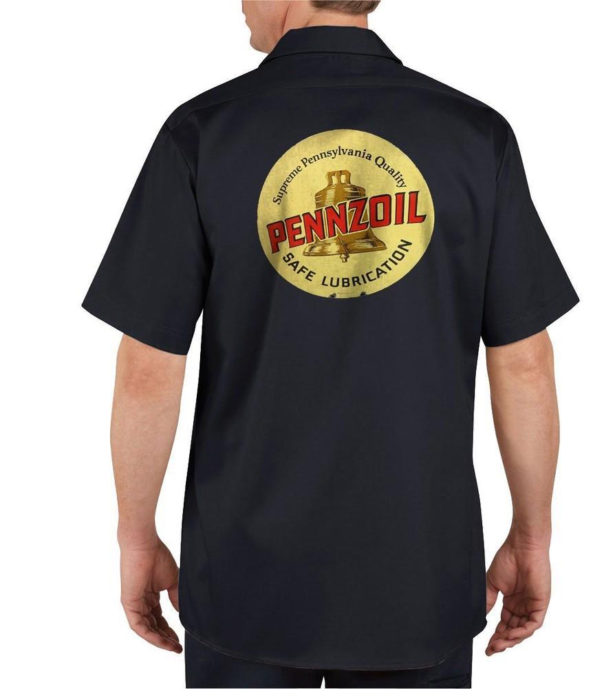 Penzoil IV - Mechanics Graphic Work Shirt Short Sleeve Unisex T-Shirt XL