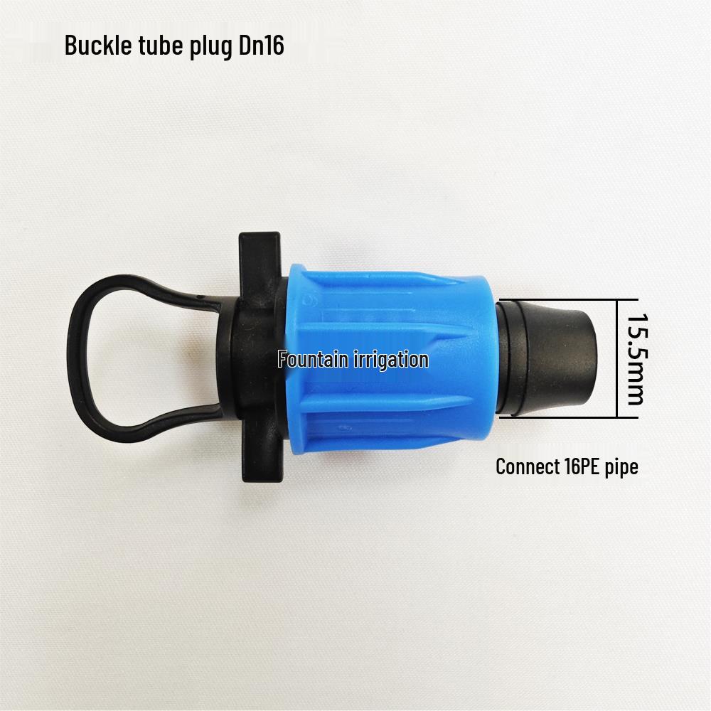 16PE Pipe Fittings: Straight Connector, Elbow Tee, Plug, Side Outlet, Drip Irrigation Valve, Sprinkler Connector, Drip Tube Switch