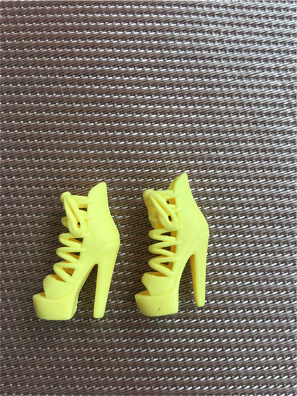 Princess Doll Shoes for 1/6 Dolls Fashion Female Doll High-heels Casual Shoes Dolls Accessories