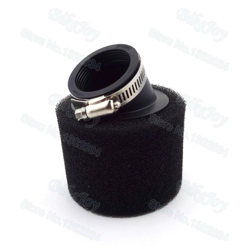 42mm Bent Air Filter Cleaner Sponge Foam for 50 70 125 140 cc XR KLX CRF TTR Pit Dirt Bike ATV Quad Moped Scooter Motorcycle
