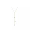 Collana a Nappa Triplo Diamante Lacrime di Stella Zircone Super Scintillante - Bracciale Choker Semplice da Fiaba - Collana a Girocollo