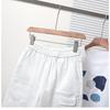DIMANAF Plus Size Women Shorts Pants 2025  Summer Loose Short Basic High Waist Solid Pants Elastic Waist