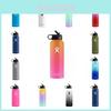 Large Capacity 304 Stainless Steel Insulated Water Bottle With Gradient Color Design For Outdoor Adventures