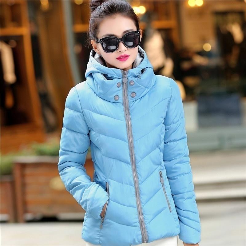 light blue winter jacket womens