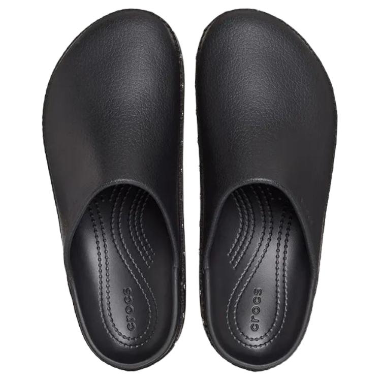 Crocs Comfort Slip-On Anti-Rub Closed-Toe Clogs Women Footwear Black 212355-001