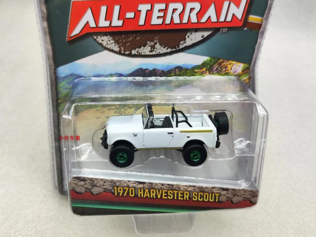 GreenLight 1:64 1970 Harvester Scout Alloy Car Model Die-casting Mini Car Children's Toy Gift