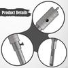 Concrete Hole Opener Efficient Chip Removal Professional, Wall Drill Tool for Masonry Stone