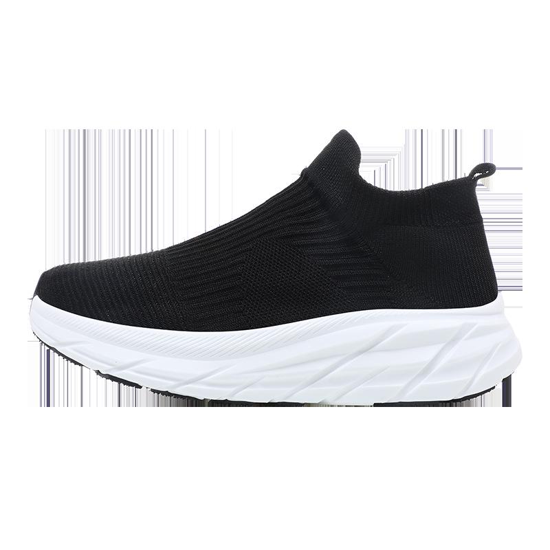 Men's and Women's Breathable Flyknit Slip-On Sports Shoes - Lightweight, Casual Bestseller