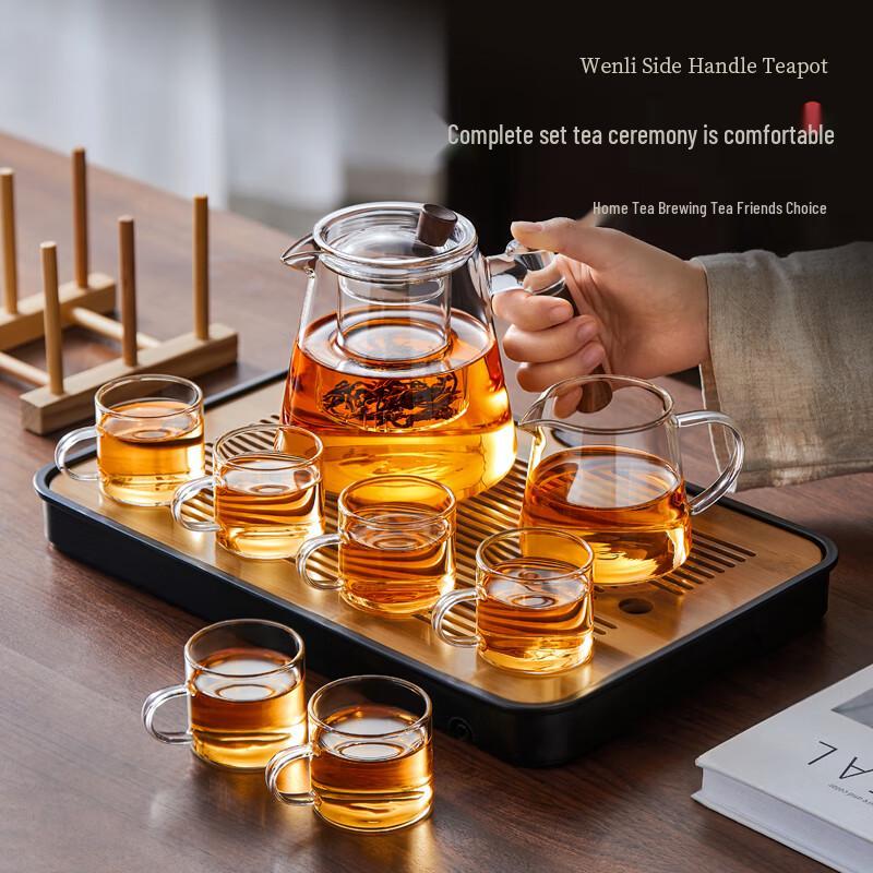 Heat-Resistant Glass Kung Fu Tea Set