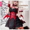 Halloween Costume Maid Dress Adult Diablo Goth Sexy Imp Uniform Seduction Cosplay Bat Dress