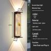 Luxury Chinese Style Solar Waterproof Wall Lamp: Up & Down Outdoor Light for Garden, Balcony, or Villa.