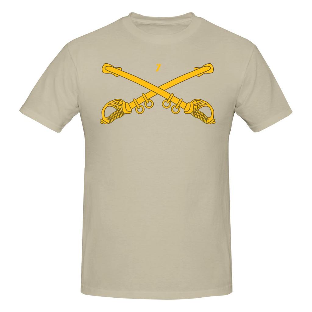 Funny Army 7th Cavalry Unisexs Printed Tshirt Unisex T Shirtunisex