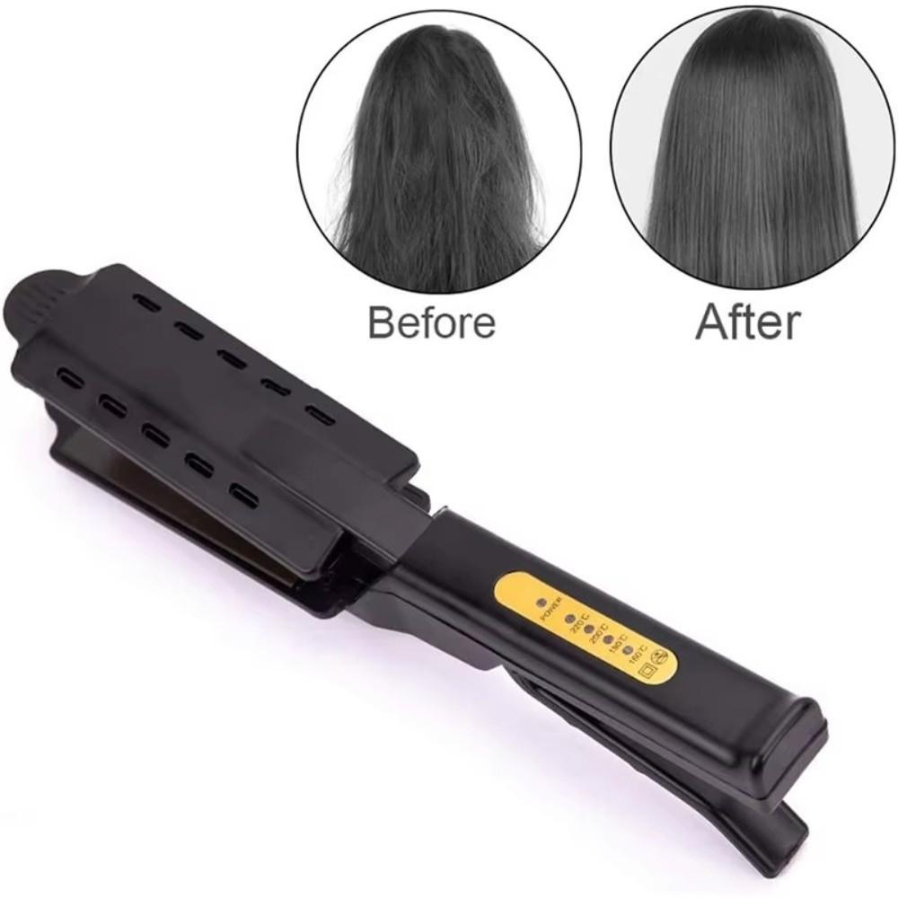 2 in 1 Flat Iron Wide Plate Straightening Iron Hair Styling Tools Professional Straightener  Travel