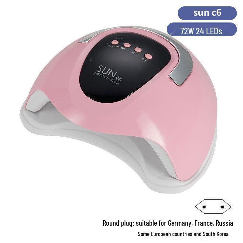 Dazzling 256W LED Nail Curing Lamp, Quick Dry Gel Lamp for Salon Use