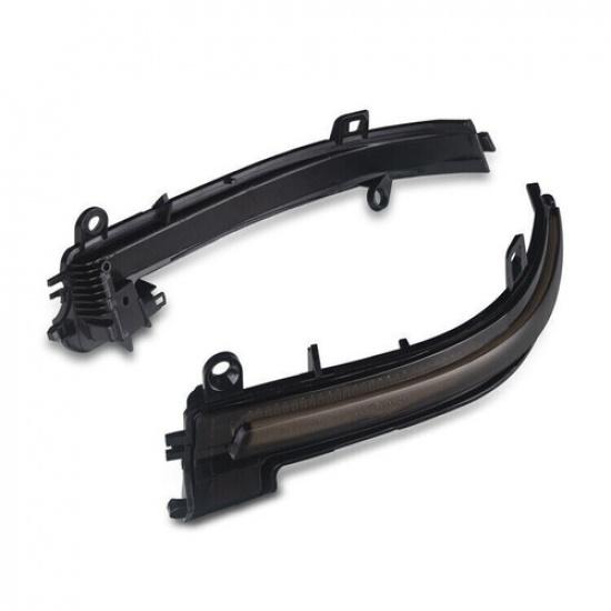2* Smoked Dynamic LED Side Mirror Turn Signal Lights For BMW F20 F30 F31 F35 F80