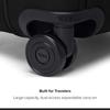 TUMI ALPHA Large Dual Access Expandable Carry-on Black