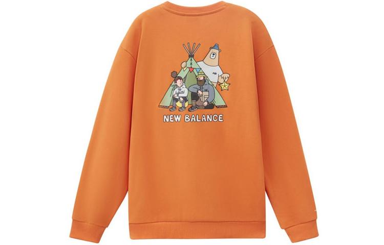 New Balance x Jhi Sweatshirt Unisex Orange NCA89053-ORG L