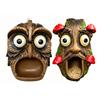 Tree Face Bird Feeder, Funny Tree Face Garden Sculpture, Outdoor Decorative Bird Feeder for Trees Fences Posts Walls